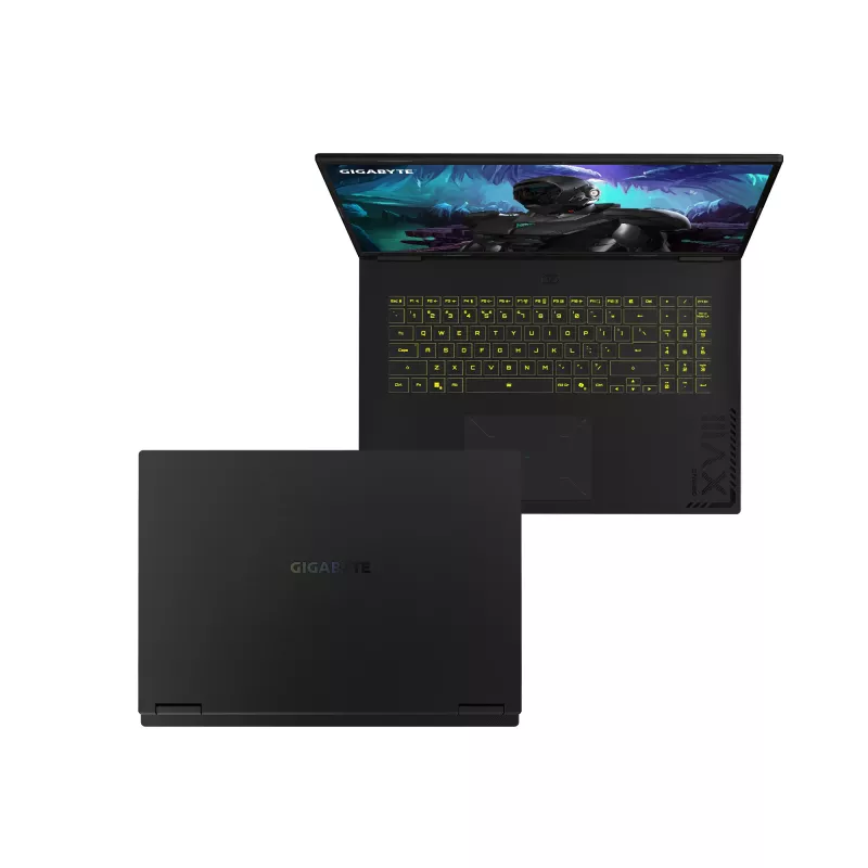 Nešiojamasis kompiuteris GIGABYTE GAMING A18 3WHK3DEC64SH — AMD Ryzen 7 260, 18 colių WQXGA, 32 GB DDR5, 1 TB SSD, RTX 5070, Windows 11