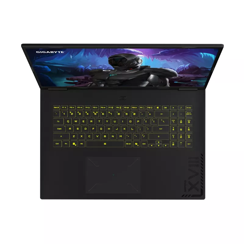 Nešiojamasis kompiuteris GIGABYTE GAMING A18 3WHK3DEC64SH — AMD Ryzen 7 260, 18 colių WQXGA, 32 GB DDR5, 1 TB SSD, RTX 5070, Windows 11