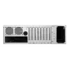 SILVERSTONE SST-RM31 stelažinis serverio korpusas — stelažinis formos faktorius, palaikymas SFX/SFX-L maitinimo šaltiniams, 2×3,5 colio + 2×2,5 colio nišos, USB 3.2 Gen1