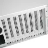 SILVERSTONE SST-RM31 stelažinis serverio korpusas — stelažinis formos faktorius, palaikymas SFX/SFX-L maitinimo šaltiniams, 2×3,5 colio + 2×2,5 colio nišos, USB 3.2 Gen1