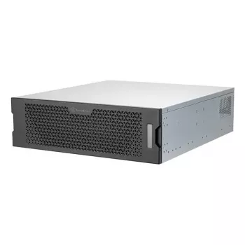 SidabrinėSTONE SST-RM31 stelažinis serverio korpusas — stelažinis formos faktorius, palaikymas SFX/SFX-L maitinimo šaltiniams, 2×3,5 colio + 2×2,5 colio nišos, USB 3.2 Gen1