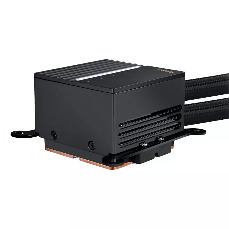Viskas viename skysčio aušintuvas ASUS ProArt LC 240, 120 mm ventiliatoriai, juodas, palaiko LGA1700/AM5/AM4/115x/1200