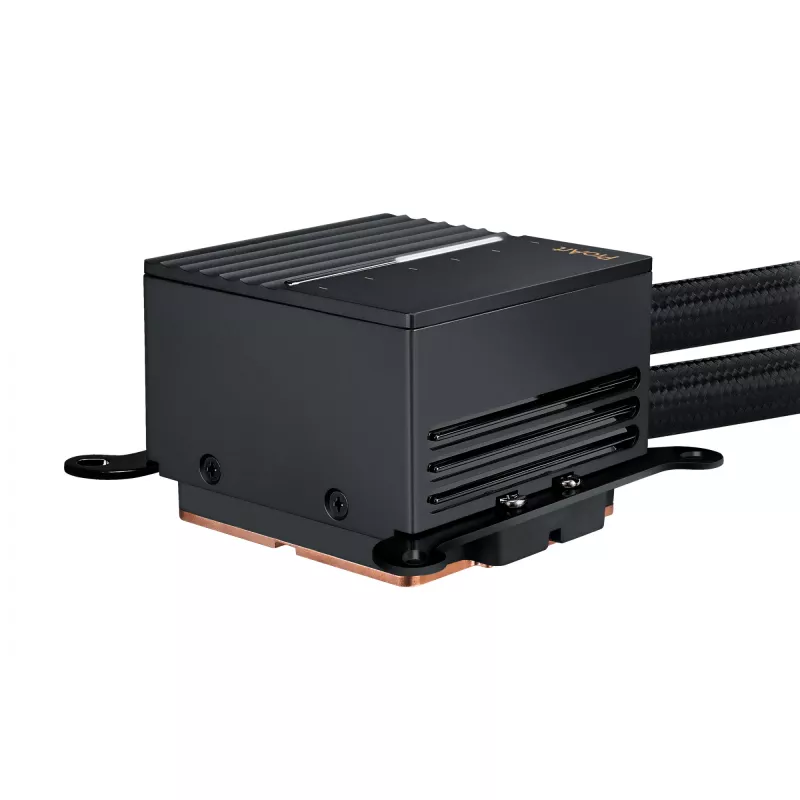 Viskas viename skysčio aušintuvas ASUS ProArt LC 240, 120 mm ventiliatoriai, juodas, palaiko LGA1700/AM5/AM4/115x/1200