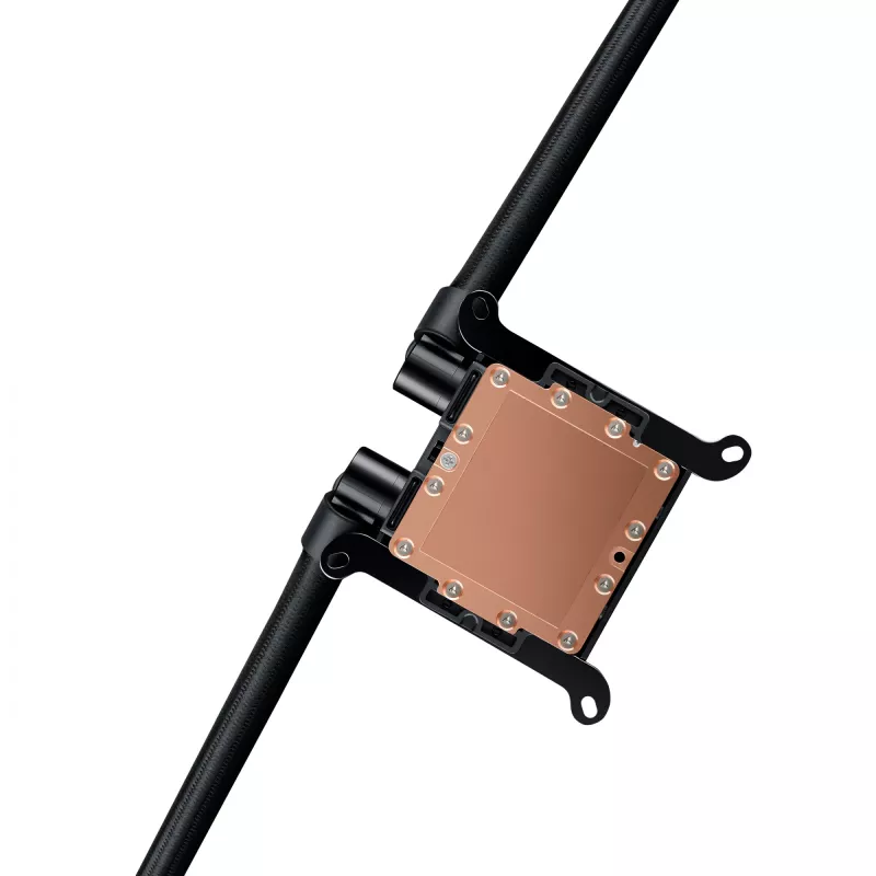 Viskas viename skysčio aušintuvas ASUS ProArt LC 240, 120 mm ventiliatoriai, juodas, palaiko LGA1700/AM5/AM4/115x/1200