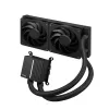 Viskas viename skysčio aušintuvas ASUS ProArt LC 240, 120 mm ventiliatoriai, juodas, palaiko LGA1700/AM5/AM4/115x/1200