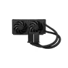 Viskas viename skysčio aušintuvas ASUS ProArt LC 240, 120 mm ventiliatoriai, juodas, palaiko LGA1700/AM5/AM4/115x/1200