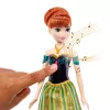 Disney Frozen Dainuojanti Anna lėlė dainuoja „For the First Time in Forever“ 4 kalbomis iš filmo