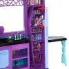Monster High Boo-tique viešbučio lėlių namelis su šiurpiais siurprizais kiekviename kambaryje ir 13+ priedų