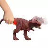 Jurassic World Rebirth Wild Roar Aucasaurus žaislinis dinozauras, uodega valdomas atakos kąsnis ir garsas