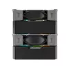 CPU aušintuvas Montech NX600 ARGB, juodas, 120 mm ventiliatorius, ARGB apšvietimas