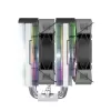CPU aušintuvas Montech NX600 ARGB, juodas, 120 mm ventiliatorius, ARGB apšvietimas