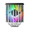CPU aušintuvas Montech NX600 ARGB, juodas, 120 mm ventiliatorius, ARGB apšvietimas