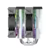 CPU aušintuvas Montech NX600 ARGB, juodas, 120 mm ventiliatorius, ARGB apšvietimas