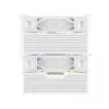 Oro procesoriaus aušintuvas Montech NX600 ARGB, 120 mm ventiliatorius, baltas, 800–2000 aps./min., hidrodinaminis guolis, palaiko AM4 / AM5 / LGA115x / 1200 / 1700