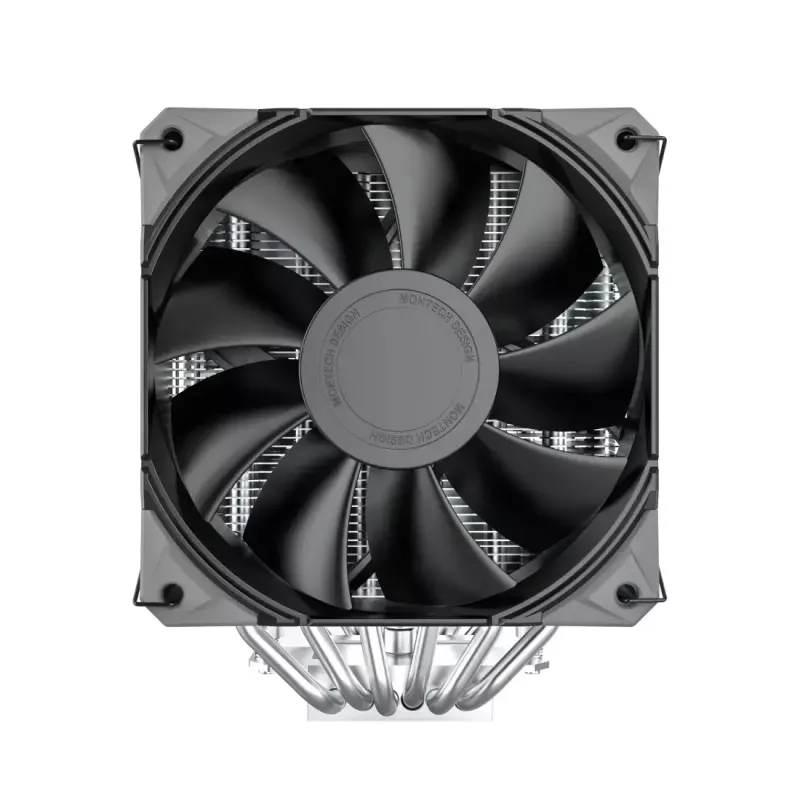 CPU aušintuvas Montech NX600 juodas su 120 mm ventiliatoriumi