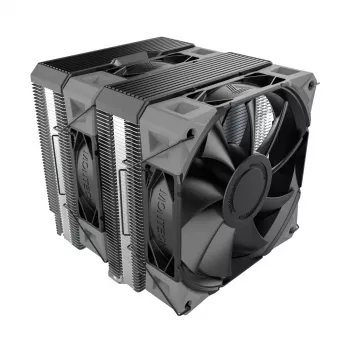 CPU aušintuvas Montech NX600 juodas su 120 mm ventiliatoriumi