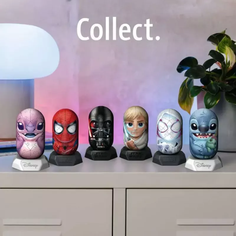 3D dėlionė Ravensburger Disney Stitch Hylkies — figūros formos 3D figūra