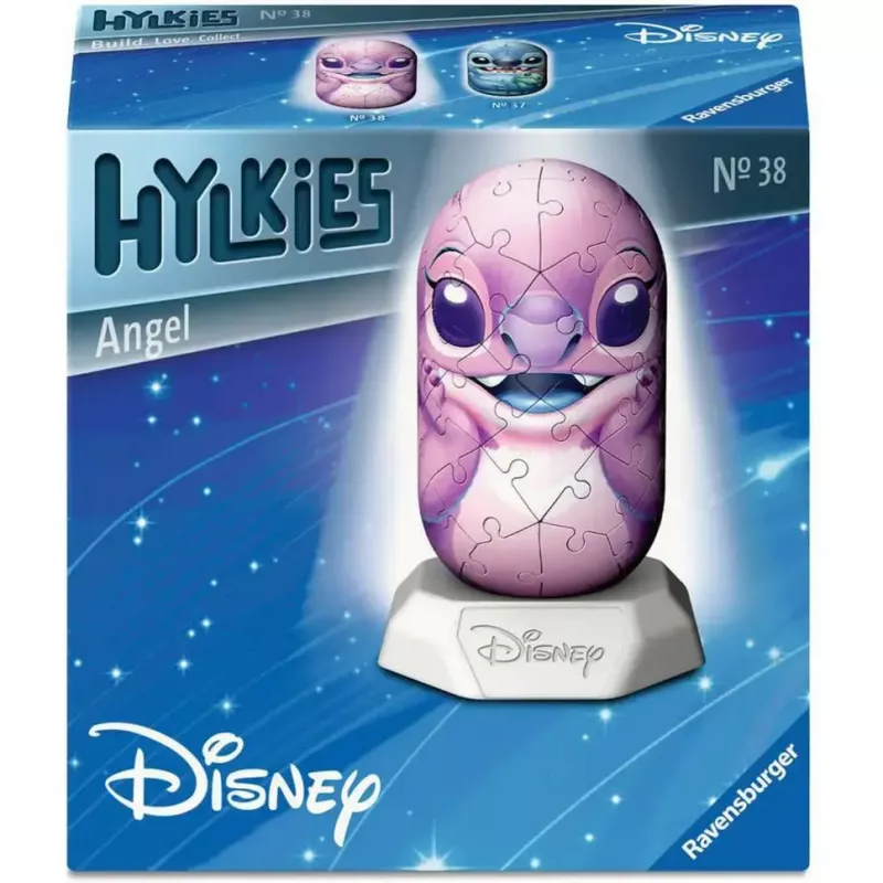3D dėlionė Ravensburger Disney Stitch - Angel figūrėlė, sujungiamos putplasčio dalys, modelis 12008045