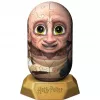 3D dėlionė Ravensburger Hylkies Haris Poteris Dobis, putplasčio tarpusavyje sujungiamos dalys, surinkta figūrėlė