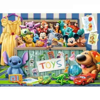 Vaikiška dėlionė Ravensburger Disney Pixar Toy Collection — 100 dalių