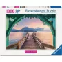 Dėlionė Ravensburger Footbridge at Lac d'Annecy, France — 1000 vnt., 700 mm plotis