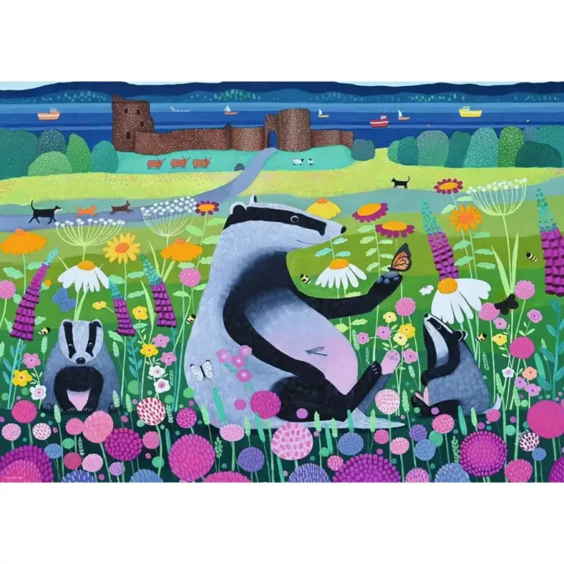 Dėlionė Ravensburger Meadow Friends 1000 vnt., suaugusiems/paaugliams, klasikinės sujungiamos dalys