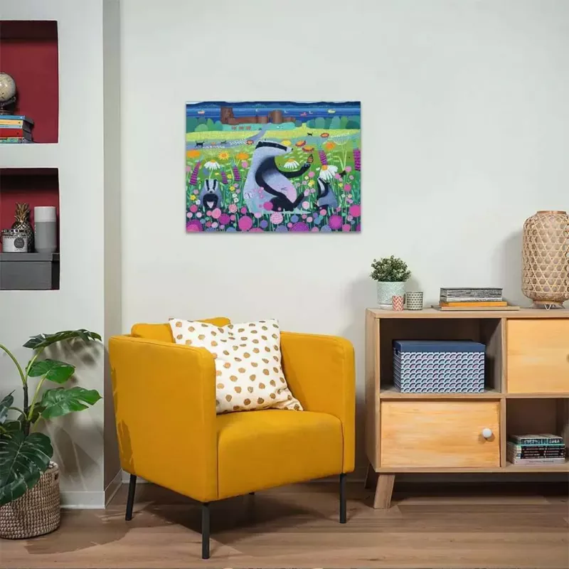 Dėlionė Ravensburger Meadow Friends 1000 vnt., suaugusiems/paaugliams, klasikinės sujungiamos dalys