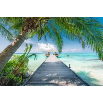 Dėlionė Ravensburger Dream Beach in the Maldives — 4000 dalių, aukštos kokybės vaizdas
