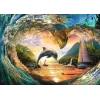 Dėlionė Ravensburger Sunset Splash, 1000 vnt., peizažas, 700 mm pločio