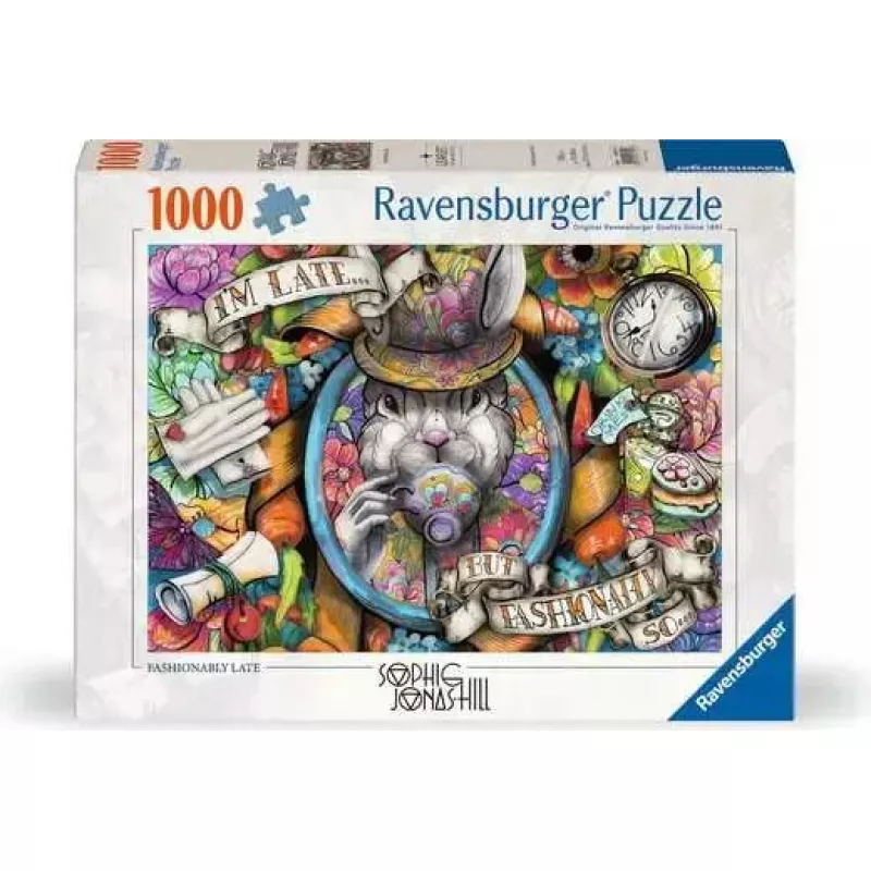 Dėlionė Ravensburger Fashionably Late — 1000 dalių, peizažas, 700 × ? mm