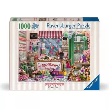Dėlionė Ravensburger Blossoms Flower Shop 1000 dalių, 700 mm plotis