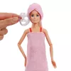 Barbie Party Unboxed Glam Party Series raudona blizganti lėlė ir priedai su 10 staigmenų
