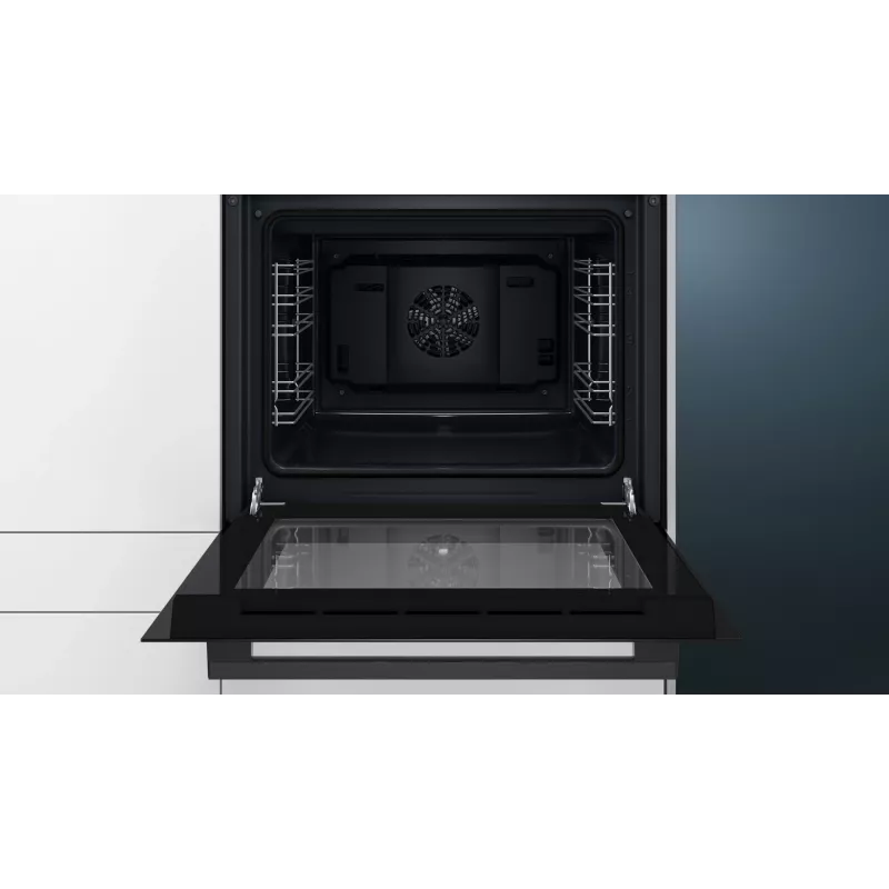 Siemens iQ100 HB013FBB1 orkaitė 66 l juoda