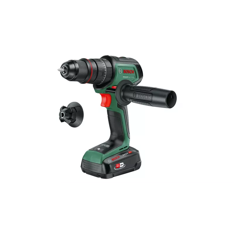 Bosch AdvancedImpact 18V-80 QuickSnap 1950 RPM Keyless 890 g Juoda, Green