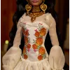 Barbie Signature Día De Muertos 2025 kolekcinė lėlė su rauktu kreminės spalvos suknele