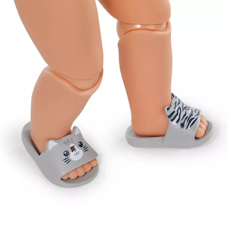 BABY born Šlepetės 3 asorti 43 cm Lėlės bateliai