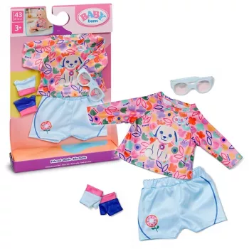 BABY born Bike Outfit 43cm lėlės drabužėlių rinkinys