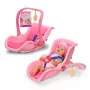 BABY born Comfort Seat Pink lėlei skirta kelioninė sėdynė