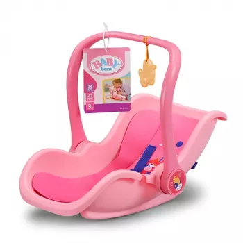 BABY born Comfort Seat Pink lėlei skirta kelioninė sėdynė