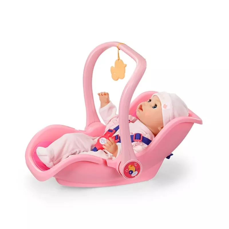 BABY born Comfort Seat Pink lėlei skirta kelioninė sėdynė