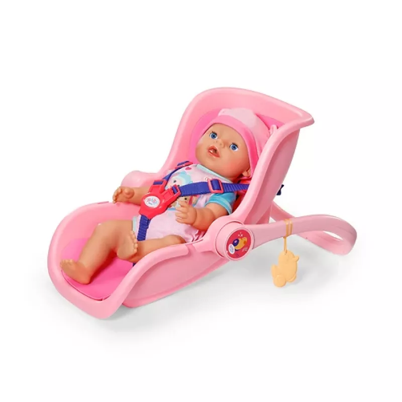 BABY born Comfort Seat Pink lėlei skirta kelioninė sėdynė