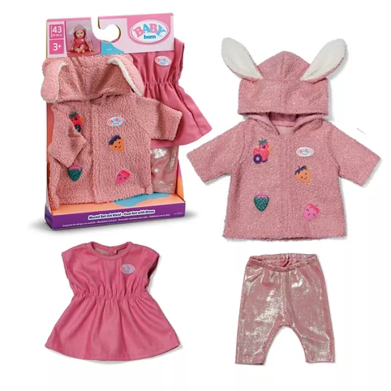 BABY born 840740 lėlės aksesuaras Lėlės drabužių rinkinys