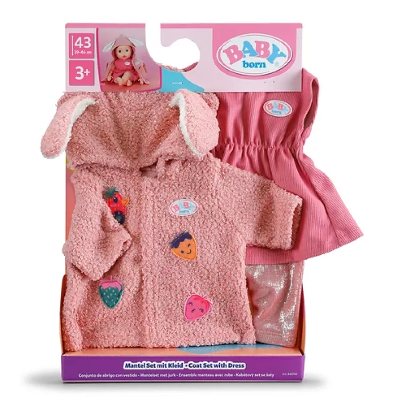 BABY born 840740 lėlės aksesuaras Lėlės drabužių rinkinys
