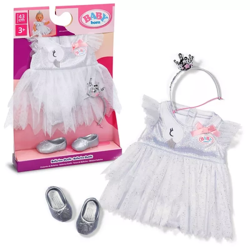 BABY born 840566 lėlės aksesuaras Lėlės suknelė