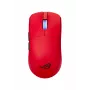 ASUS ROG Harpe II Ace RED pelė, skirta žaidimams, dešiniarankė, RF belaidė + Bluetooth + USB Type-A, optinė, 42000 DPI