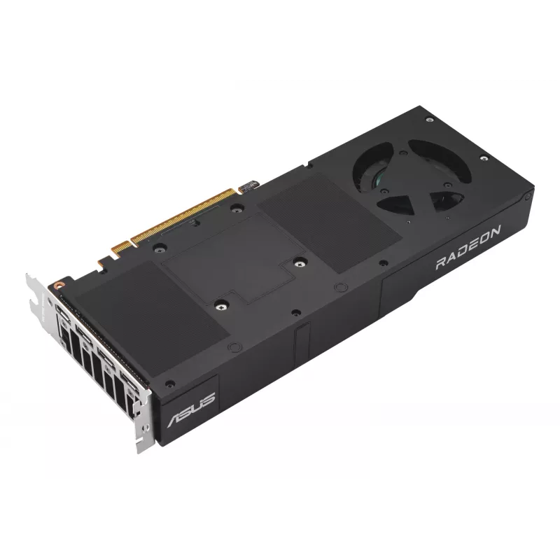 Vaizdo plokštė ASUS Turbo Radeon AI PRO R9700 — 32 GB GDDR6, 256 bitų, PCIe 5.0, aktyvus aušinimas
