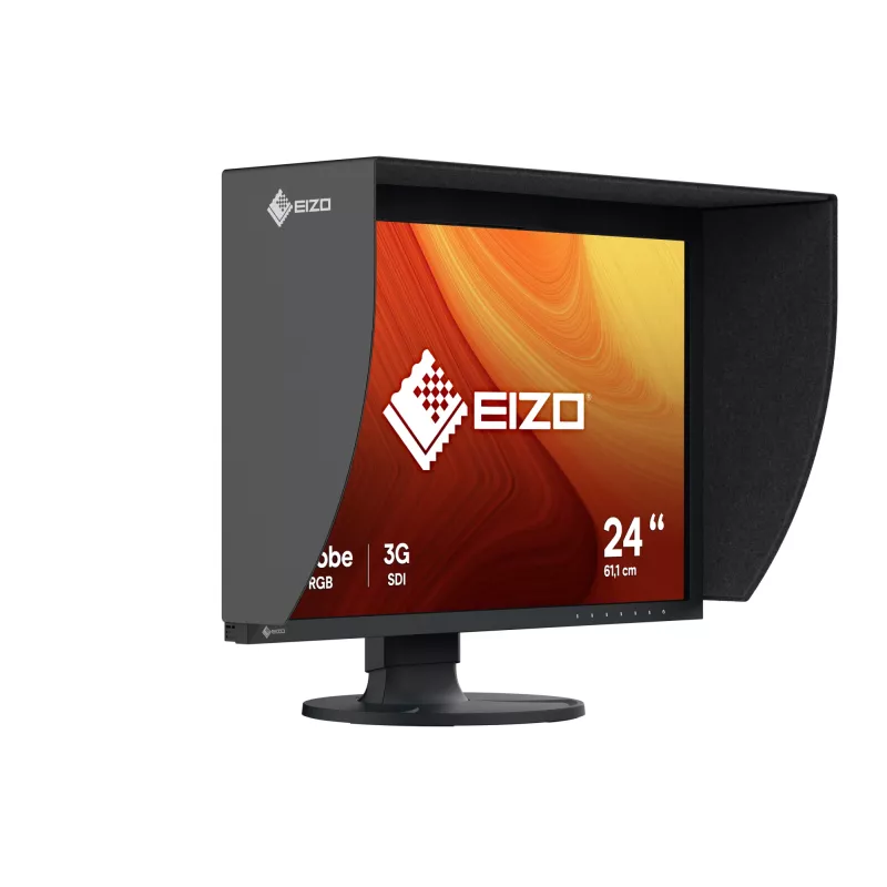 EIZO ColorEdge CG2400SV 24,1 colio (61,2 cm) WUXGA IPS LCD monitorius 1920×1200, USB 3.2 šakotuvas, VESA, aukščio reguliavimas, juodas