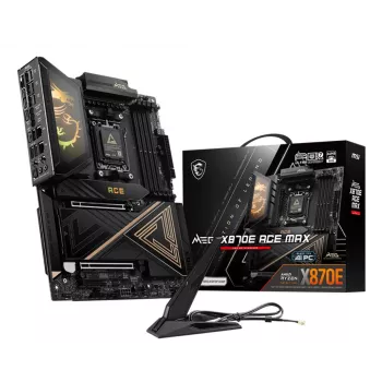 Pagrindinė plokštė MSI MEG X870E ACE MAX AM5 su 4x DDR5, 4x SATA, 5x M.2 (7E85-001R)