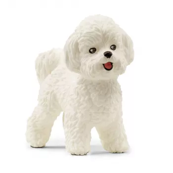 schleich Bichon Frise, 3 m., Šunys, Ūkio gyvūnai / ūkio žaislai, Balta, Plastikas