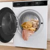 Gorenje WD2PA854ADW/DE skalbimo-džiovinimo mašina Priekinio įkrovimo Laisvai pastatoma Balta